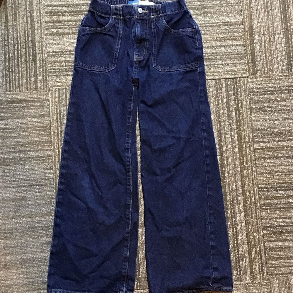 Old Navy Indigo Baggy Jeans Girls Size 12